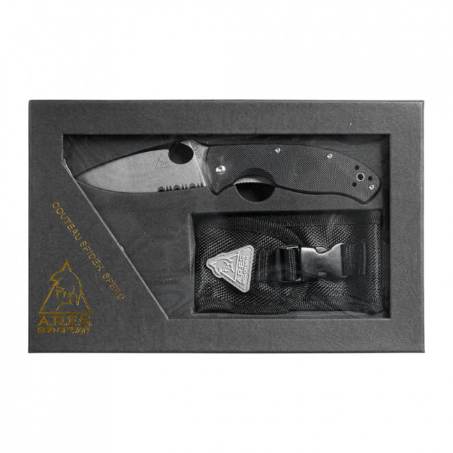 Spider Speed Messer Schwarz - Ares