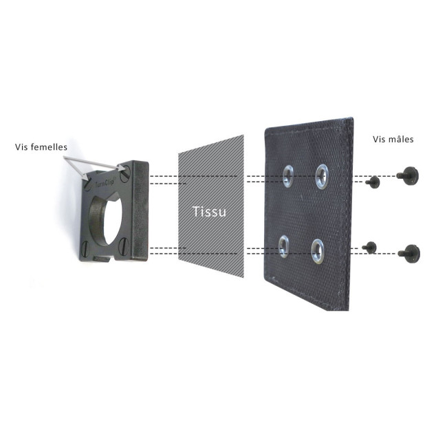 Kit d'installation TurnClip - Patrol