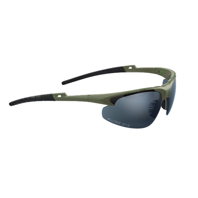 Lunettes balistiques et de soleil Apache Vert OD - Swisseye