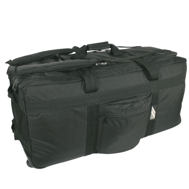 Sac Cargo a roulettes 182L Noir - Patrol