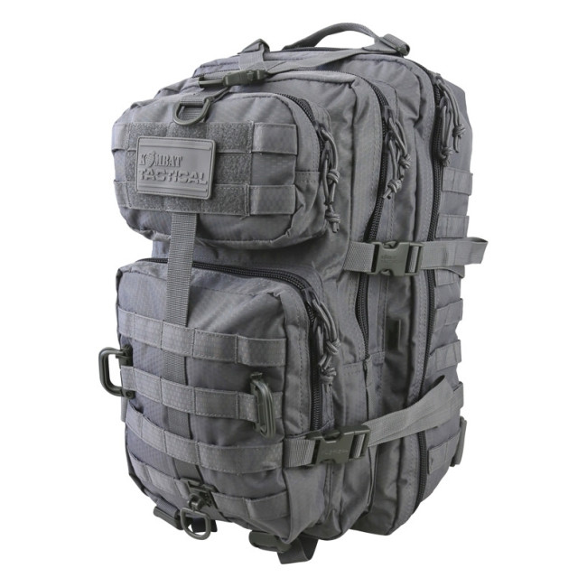 Hex-Stop Rucksack 35L Grau - Kombat Tactical