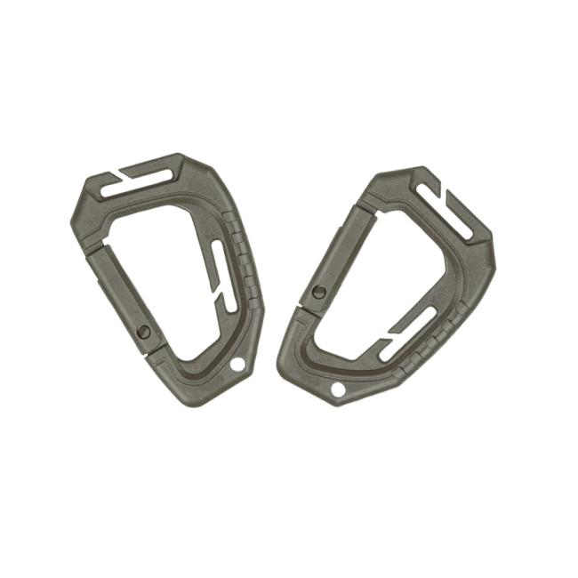 2 Mousquetons Tactique Molle Vert Olive - Miltec
