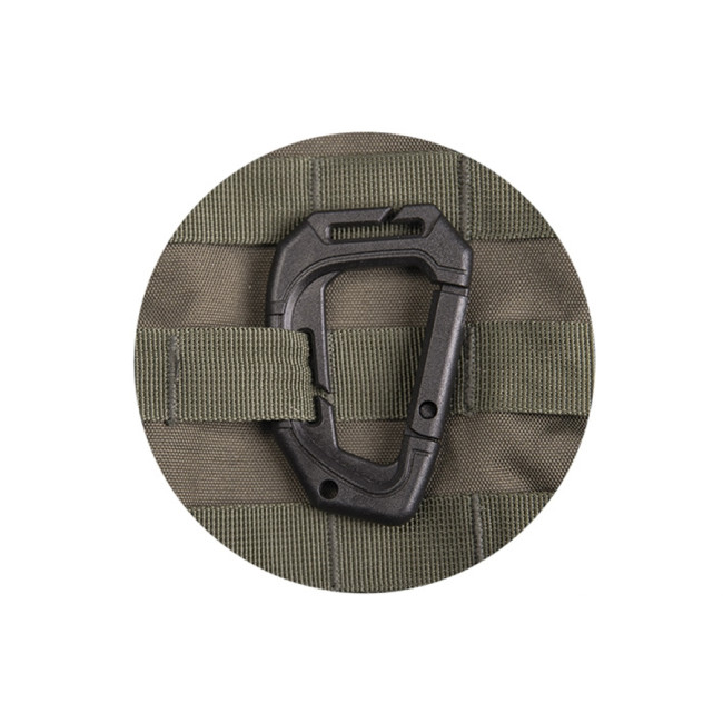 2 Mousquetons Tactique Molle Vert Olive - Miltec