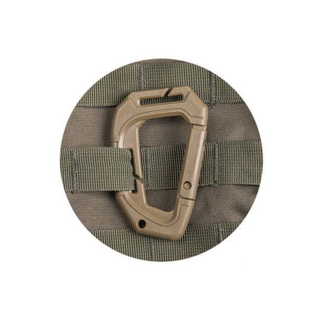 2 Mousquetons Tactique Molle Coyote - Miltec