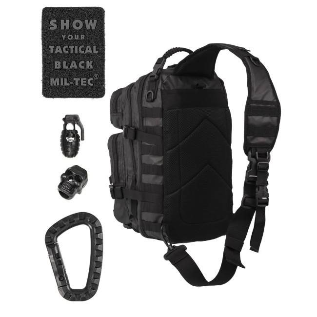 Assault One Strap Tactical Tasche 29L Schwarz - Miltec