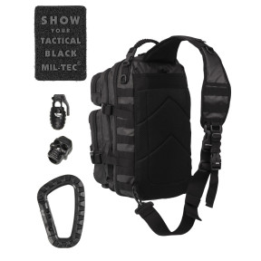 Assault One Strap Tactical Tasche 29L Schwarz - Miltec