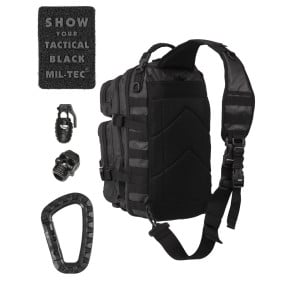 Assault One Strap Tactical Tasche 29L Schwarz - Miltec
