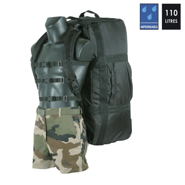 Sac Cargo 100L Noir - Patrol