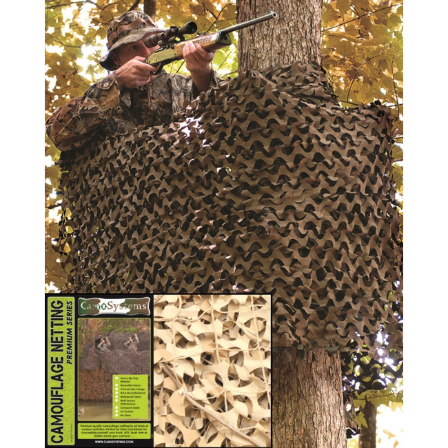 Filet Camouflage Sable 3m x 3m - CamoSystems