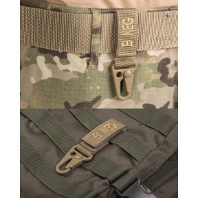 Brelok taktyczny grupa krwi B- Coyote - Miltec