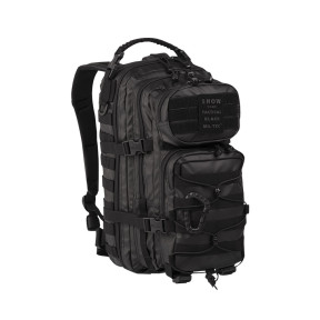 Rugzak US ASS. PACK Tactical Black 20L Zwart - Miltec