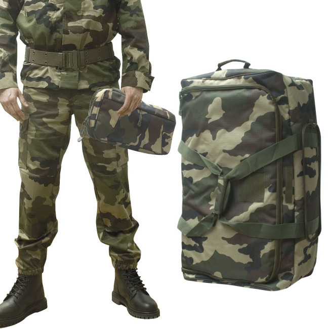 Sac Cargo 3 roues 120L Camo CE - Patrol