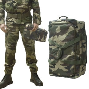 Cargo-Tasche mit 3 Rollen 120L Tarnmuster CE - Patrol Equipement