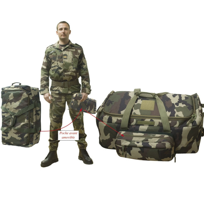 Cargo-Tasche mit 3 Rädern 120L Camo CE - Patrol