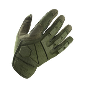 Gants d'intervention Alpha Vert OD - Kombat Tactical
