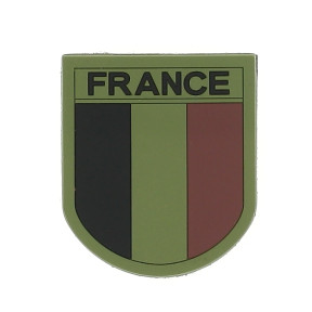 Écusson FRANCE silicone basse visi. - Patrol