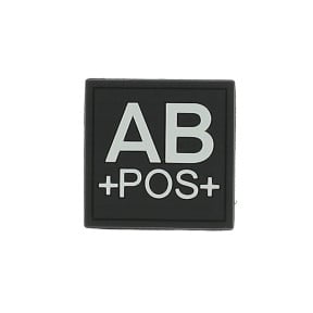 Patch silicone AB+ Noir - Patrol