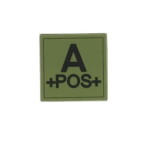 Naszywka silikonowa A+ Zielona Armia - Patrol