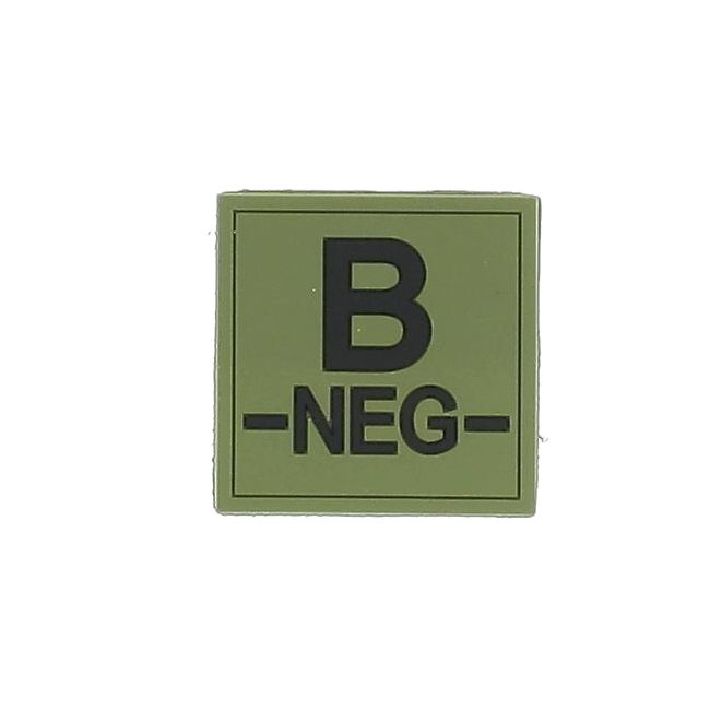 Siliconen patch B- Legergroen - Patrol