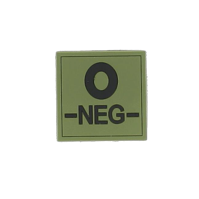 Patch silicone O- Vert Armée - Patrol