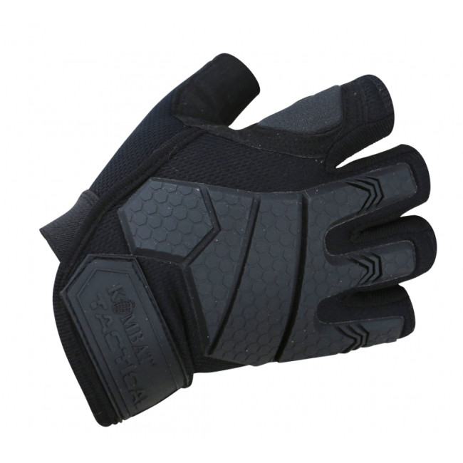Alpha Interventiehandschoenen Zwart - Kombat Tactical