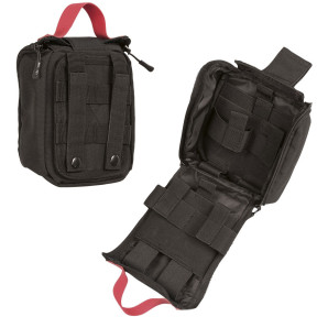 Schwarze IFAK Laser Cut Tasche - Miltec