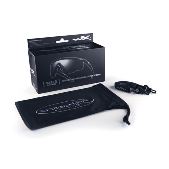 Lunettes Saber ADV Smoke/Clear/Rust Matte Black Frame - Wiley X