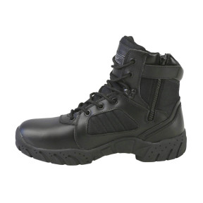 Botas Tactical Pro 1 fecho 15 cm couro/nylon - Preto - Kombat Tactical