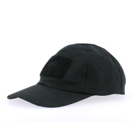 Casquette baseball BBC Noir - Helikon