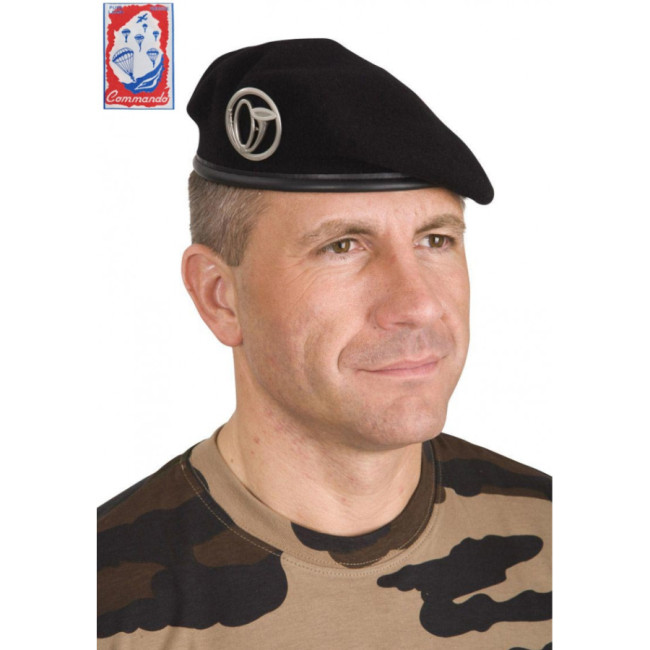 Beret commando jagers zwart - A10 Equipment
