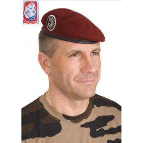 Beret komandosów wojska powietrznodesantowe amarantowy - A10 Equipment