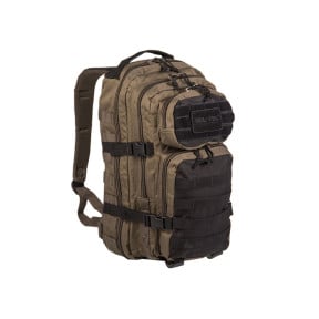 Sac à dos US Assault Pack petit ranger coyote/noir - Miltec