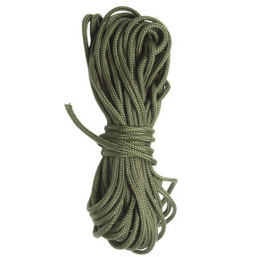 Corde multi-usage 3 mmx15 m vert olive - Miltec
