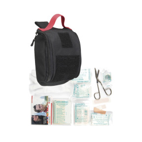 Bolsa IFAK de corte láser negra completa - Miltec