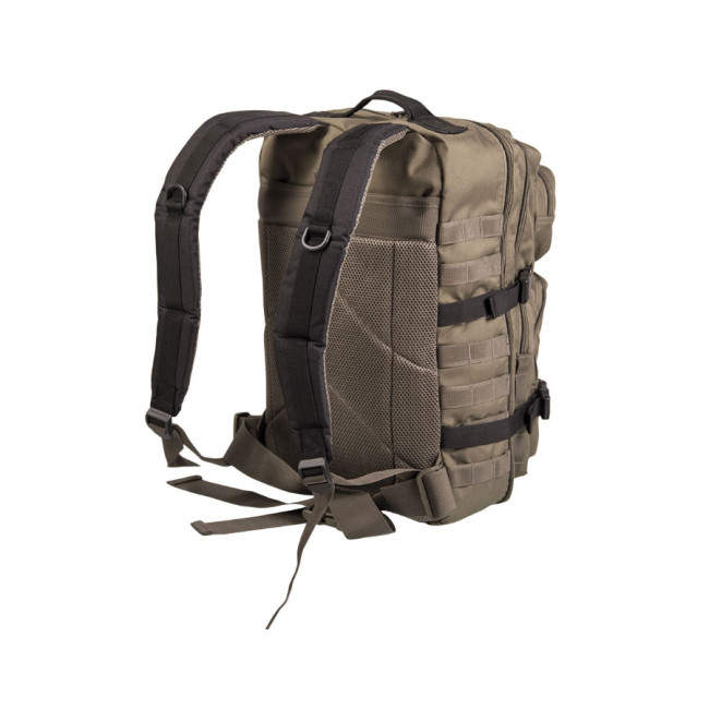 Plecak US Assault 36L zielony/czarny - Miltec