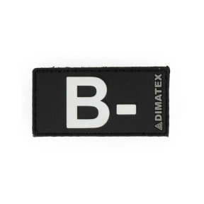 Patch groupe sanguin B- - Dimatex