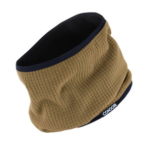Omkeerbare nekwarmer coyote/zwart - Condor