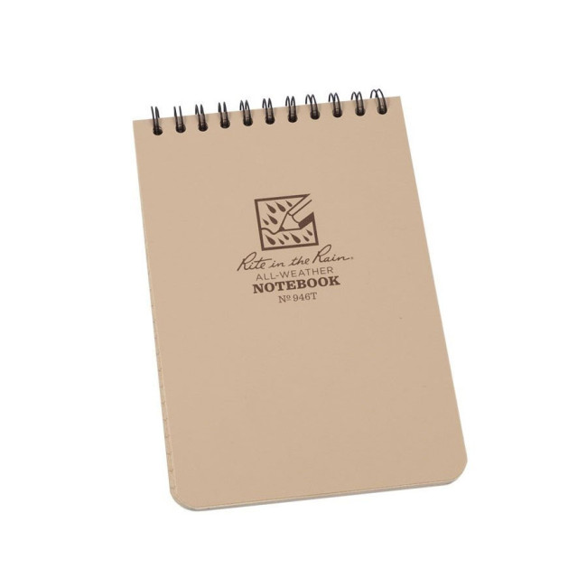 Notizbuch 10x15 Sand - Rite in the Rain