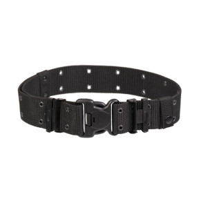 Ceinturon LC2 US avec boucle Duraflex noir - Miltec