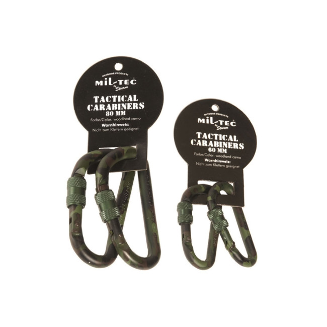 2 mousqueton tactical 60 mm camo - Tactical