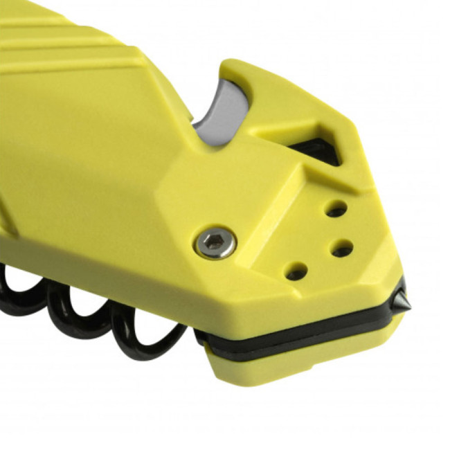Couteau de poche Cac® serration PA6 jaune - TB Outdoor
