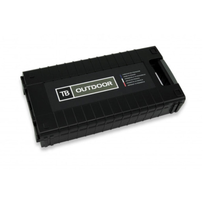 Cac® Taschenmesser mit Wellenschliff PA6 schwarz - TB Outdoor