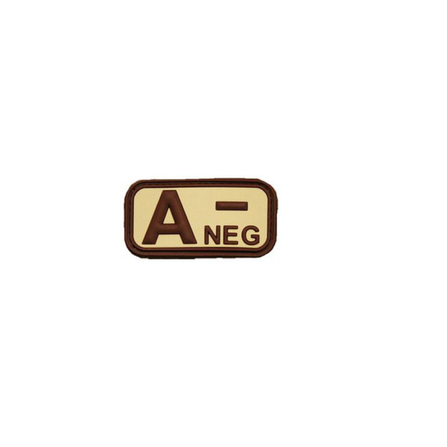 Patch groupe sanguin A- Coyote - JTG