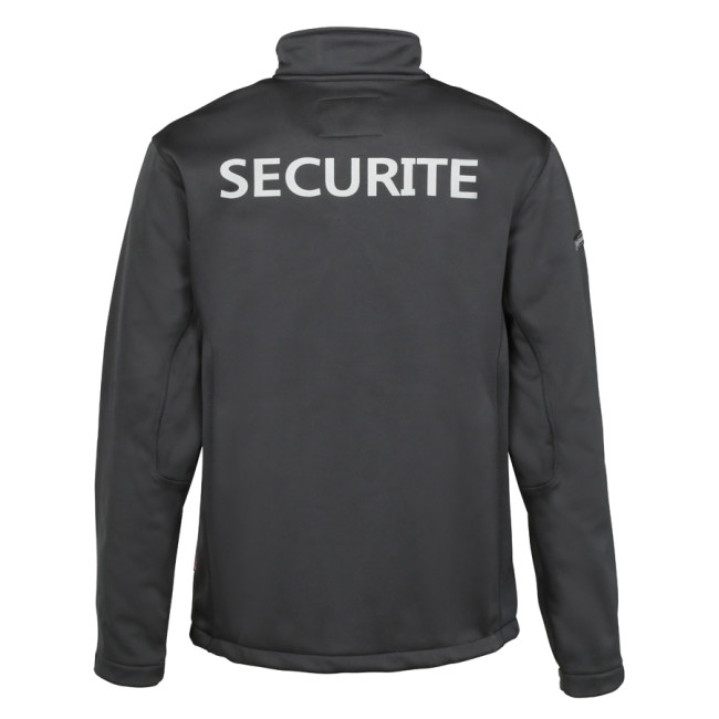 Softshell blouson Wolf veiligheid zwart - CityGuard