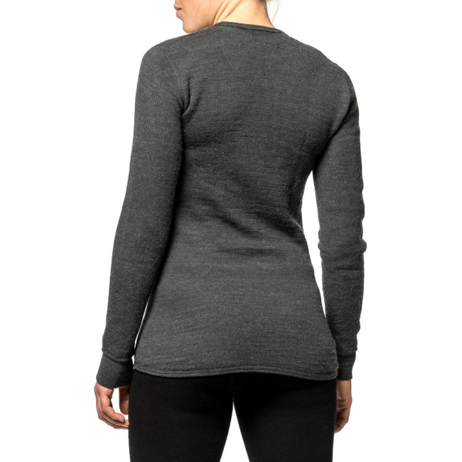 Tee-shirt manches longues Crewneck 200 gris - Woolpower