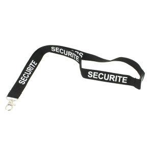 Tour de cou / Porte Badge SECURITE