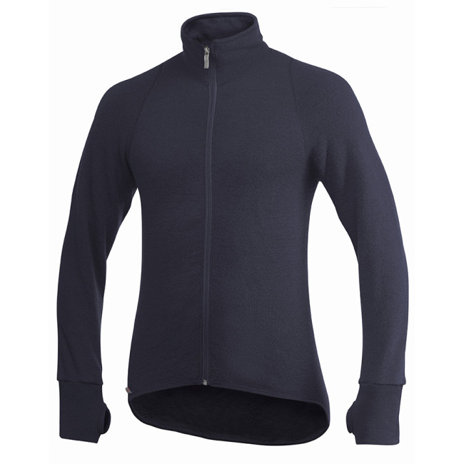 Marineblauer Full-Zip-Jacke 400 - Woolpower