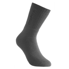 Chaussettes Ullfrotté 400 avec logo gris - Woolpower