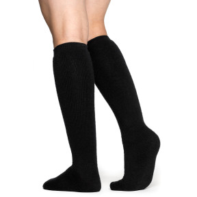 Chaussettes hautes Ullfrotté 400 noir - Woolpower