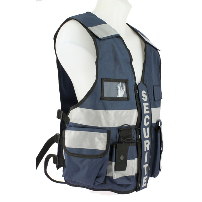 Hoge zichtbaarheid vest marineblauw - VVS